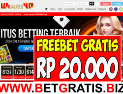 WIJAYA4D – FREEBET GRATIS RP 20.000 TANPA DEPOSIT