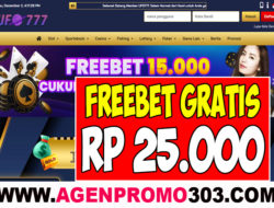 UFO777 – FREEBET GRATIS RP 25.000 TANPA DEPOSIT