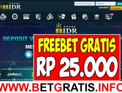 88IDR – FREEBET GRATIS RP 25.000 EDISI IMLEK FEBRUARI