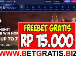 NIMOBET – FREEBET GRATIS TANPA DEPOSIT RP 15.000