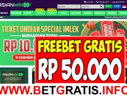 ASIANWIN88 – FREEBET GRATIS RP 50.000 TANPA DEPOSIT