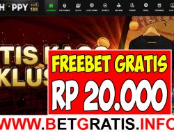 HAPPYBET188 – FREEBET GRATIS RP 20.000 TANPA DEPOSIT