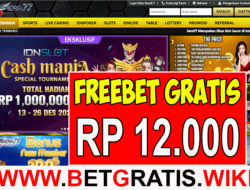 SERA77 – FREEBET GRATIS RP 12.000 TANPA DEPOSIT