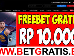 TIGA8 – FREEBET GRATIS RP 10.000 TANPA DEPOSIT