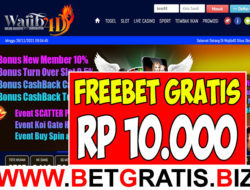 WAJIB4D – FREEBET GRATIS RP 10.000 TANPA DEPOSIT