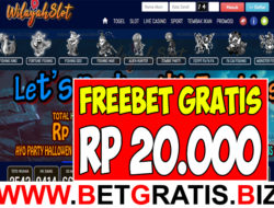 WILAYAHSLOT – FREEBET GRATIS RP 20.000 TANPA DEPOSIT