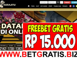 KERAJITU – FREEBET GRATIS RP 15.000 TANPA DEPOSIT