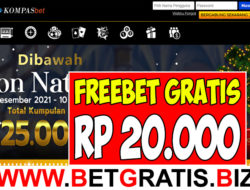 KOMPASBET – FREEBET GRATIS RP 20.000 TANPA DEPOSIT