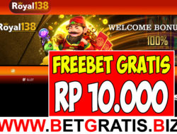 ROYAL138 – FREEBET GRATIS RP 10.000 TANPA DEPOSIT