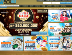 WTOBET – CLAIM BONUS DEPOSIT SLOT 100% LANGSUNG DIDEPAN GUYS!