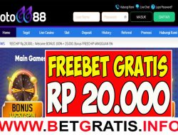 TOTOGG88 – FREEBET GRATIS RP 20.000 TANPA DEPOSIT