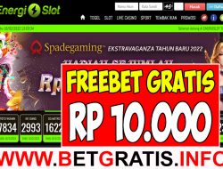 ENERGISLOT – FREEBET GRATIS RP 10.000 TANPA DEPOSIT