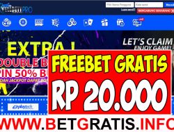 VELBETTPRO – FREEBET GRATIS RP 20.000 TANPA DEPOSIT