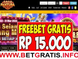 SLOTPANTURA – FREEBET GRATIS RP 15.000 TANPA DEPOSIT