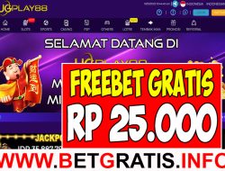 UGPLAY88 – FREEBET GRATIS RP 25.000 TANPA DEPOSIT