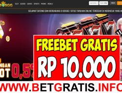 BOSGG – FREEBET GRATIS RP 10.000 TANPA DEPOSIT