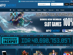 MPOCASINO – BONUS SLOT 100% NEW MEMBER CLAIM LANGSUNG DIDEPAN