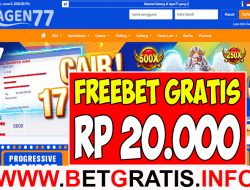 AGEN77 – FREEBET GRATIS RP 20.000 TANPA DEPOSIT