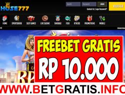 HOSE777 – FREEBET GRATIS RP 10.000 TANPA DEPOSIT