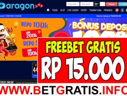 PARAGON168 – FREEBET GRATIS RP 15.000 TANPA DEPOSIT