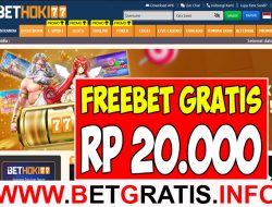 BETHOKI77 – FREEBET GRATIS RP 20.000 TANPA DEPOSIT