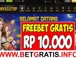 NAGATOP – FREEBET GRATIS RP 10.000 TANPA DEPOSIT