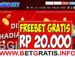 RETRO777 – FREEBET GRATIS RP 20.000 TANPA DEPOSIT