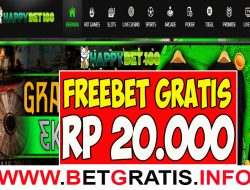 HAPPYBET188 – FREEBET GRATIS RP 20.000 TANPA DEPOSIT