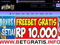 MPOXTRA838 – FREEBET GRATIS RP 10.000 TANPA DEPOSIT