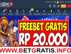 KASINOID – FREEBET GRATIS RP 20.000 TANPA DEPOSIT