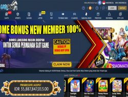 UG300 – BONUS SLOT 100% NEW MEMBER CLAIM LANGSUNG DIDEPAN