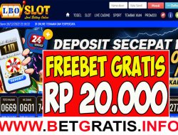 LBOSLOT – FREEBET GRATIS RP 20.000 TANPA DEPOSIT