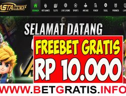 ASTABET – FREEBET GRATIS RP 10.000 TANPA DEPOSIT