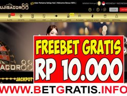 FUJIGACOR88 – FREEBET GRATIS RP 10.000 TANPA DEPOSIT