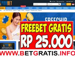 PIONBET – FREEBET GRATIS RP 25.000 TANPA DEPOSIT