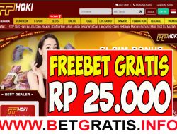 PPHOKI – FREEBET GRATIS RP 25.000 TANPA DEPOSIT