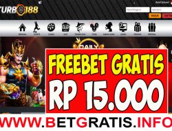 TURBO188 – FREEBET GRATIS RP 15.000 TANPA DEPOSIT