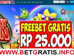 BETUL88 – FREEBET GRATIS RP 25.000 TANPA DEPOSIT