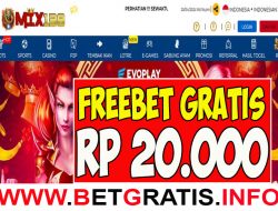 MIX138 – FREEBET GRATIS RP 20.000 TANPA DEPOSIT