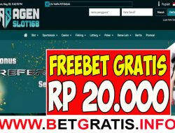 AGENSLOT168 – FREEBET GRATIS RP 20.000 TANPA DEPOSIT