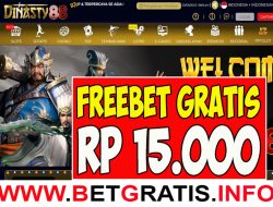 DINASTY88 – FREEBET GRATIS RP 15.000 TANPA DEPOSIT