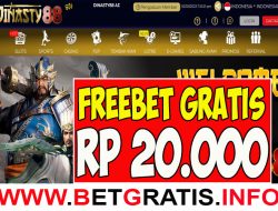 DINASTY88 – FREEBET GRATIS RP 20.000 TANPA DEPOSIT