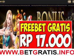 KAKEK303 – FREEBET GRATIS RP 17.000 TANPA DEPOSIT