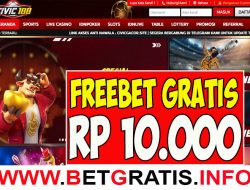 CIVIC188 – FREEBET GRATIS RP 10.000 TANPA DEPOSIT