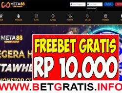 META88 – FREEBET GRATIS RP 10.000 TANPA DEPOSIT