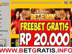 ASSLOT – FREEBET GRATIS RP 20.000 TANPA DEPOSIT