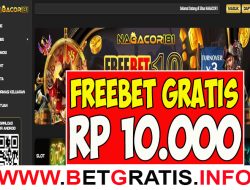 NAGACOR181 – FREEBET GRATIS RP 10.000 TANPA DEPOSIT