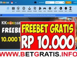 KKHOKI168 – FREEBET GRATIS RP 10.000 TANPA DEPOSIT