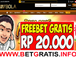 WWBOLA – FREEBET GRATIS RP 20.000 TANPA DEPOSIT