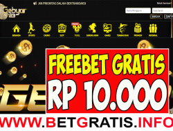 GEBYAR123 – FREEBET GRATIS RP 10.000 TANPA DEPOSIT